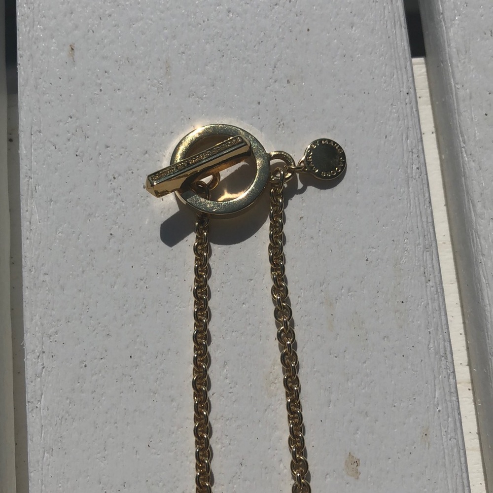 Marc Jacobs Blue Bauhaus necklace & bracelet - Picture 5 of 8